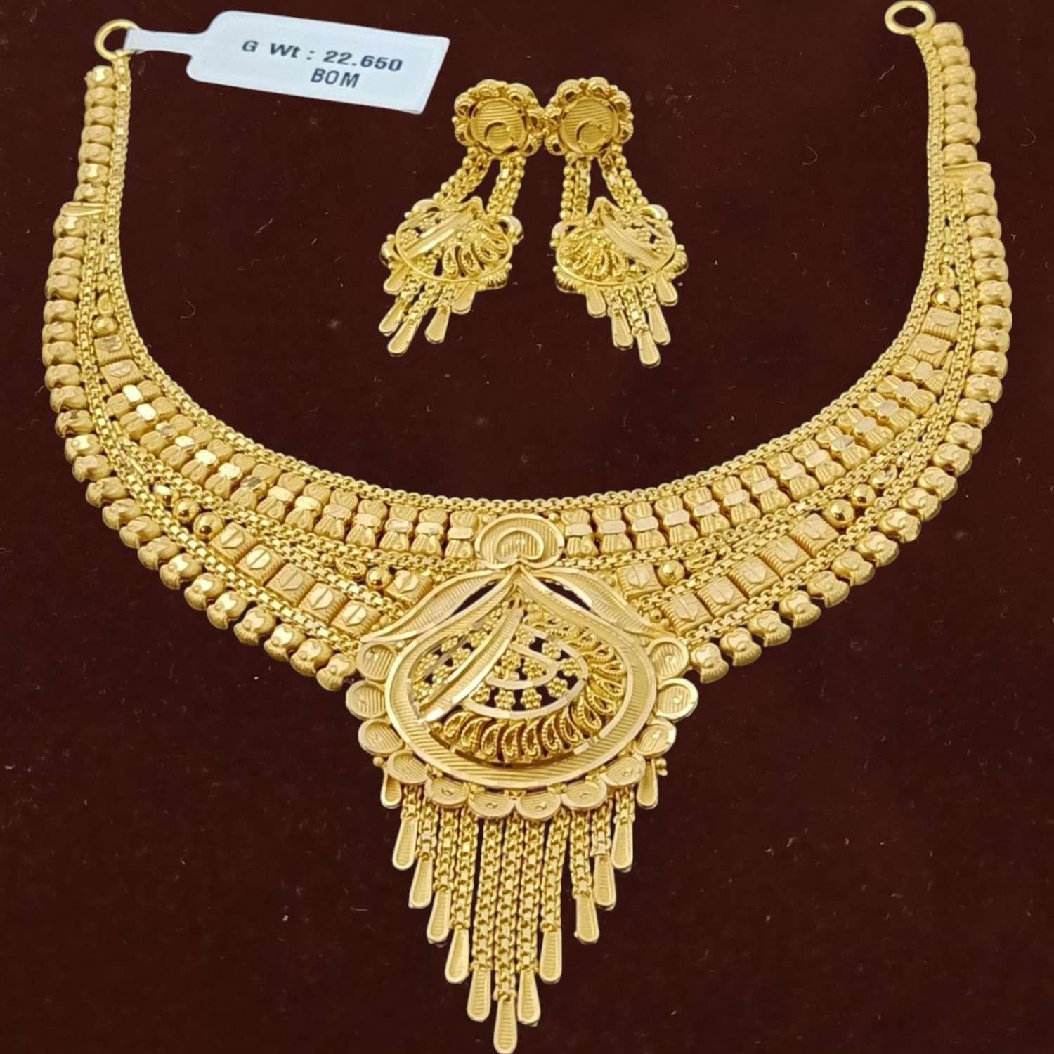 Gold Necklace Set